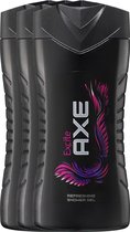Axe Excite Douchegel - 3 x 400 ml - Voordeelverpakking