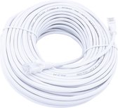30 meter CAT 6 premium UTP kabel - Internetkabel - Netwerkkabel Wit - Incl. RJ45 stekkers - Hoge kwaliteit kabel