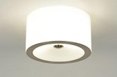 Lumidora Plafondlamp 71565 - 3 Lichts - E27 - Wit - Aluminium - Glas - Badkamerlamp - ⌀ 32.5 cm