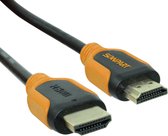 Scanpart HDMI kabel 3 meter - 4K Ultra HD@60Hz - Premium High Speed with Ethernet - 18 Gbps - HDMI 2.0b - HEC - ARC