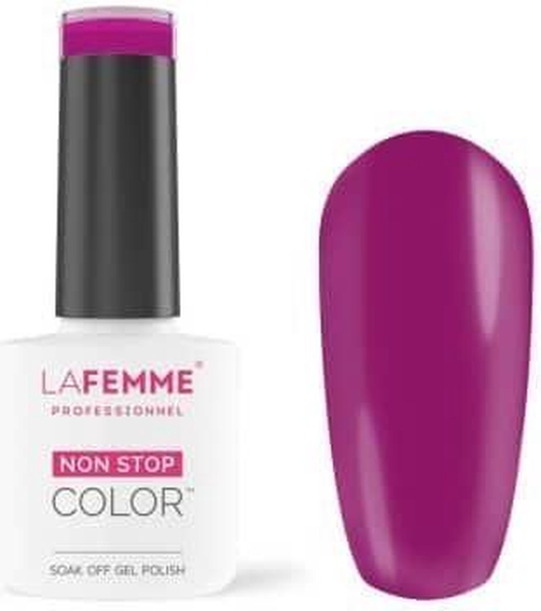 La Femme Gel Polish UV-LED/ HEMA free/ Vegan/ 7Free/ H039/ Purple Butterfly