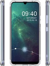 Schokbestendig Back Cover Hoesje - Shockproof Telefoonhoesje -  Geschikt voor Samsung Galaxy A20e - Transparant