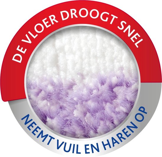 Vileda Ultramax Turbo complete set + 1 Sensitive navulling voor delicate vloeren - Voor delicate vloeren