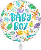Amscan Ballon Baby Boy Watercolor Folie