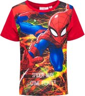 Marvel Spiderman T-shirt - rood - maat 92/98 (3 jaar)
