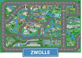 Speelkleed Zwolle City-Play - Autokleed - Verkeerskleed - Speelmat Zwolle
