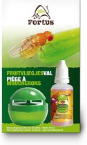 Fruitvliegjes vanger - fruitvliegjesval + lokstof - ecologisch - 30ml