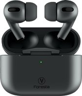 Foresta Airbass Pro VI draadloze oordopjes -  bluetooth oortjes -   voor Iphone en Android - Draadloos koptelefoon - - Zwart