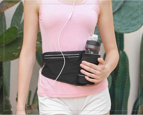 Sac de course taille ceinture Pack extérieur Marathon gymnase Sport Fitness bouteille d'eau pochette Fanny taille Pack équitation cyclisme téléphone poche  1524