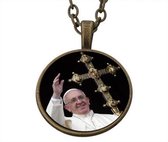 Lucky Pendant Pope Francisus  22mm