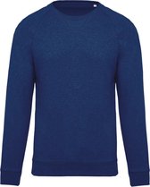 Sweatshirt Kind 8/10 Y (8/10 ans) Kariban Ronde hals Lange mouw French Navy Heather 80% Katoen, 20% Polyester