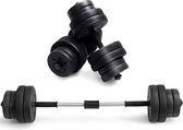 Gewichtenset - Halterset - 30KG - Sportschool gewichten - Halterschijven - Halters - Dumbells - Dumbell - Gewichten - Gewicht - Multifunctionele Dumbells - Barbell - NEW MODEL - LIMITED EDITI