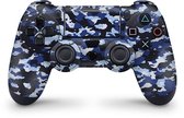 Playstation 4 Controller Skin Camo Blauw Sticker