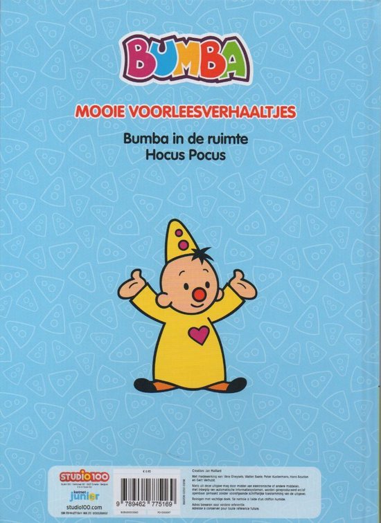 Schandalig Uitgaand Laan Bumba - Mooie voorleesverhaaltjes - voorleesboek met harde kaft, uitgave  studio 100 |... | bol.com