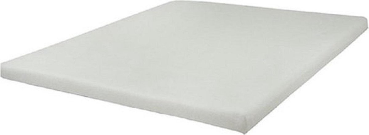 Bed Care Jersey Stretch Topper Hoeslaken - 140x200 - 15CM - Wit