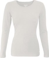 MOOI! Company- T-shirt Sylvia - Lange mouw - Aansluitend model - Kleur Ecru - S