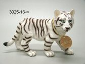 Beeld witte tijger 16 cm