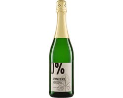 Alcoholvrije Mousserende Wijn Vinnocence 0% - Bubbel - Duitse Wijn - Biologisch - Duurzaam - Sprankelend & Fris