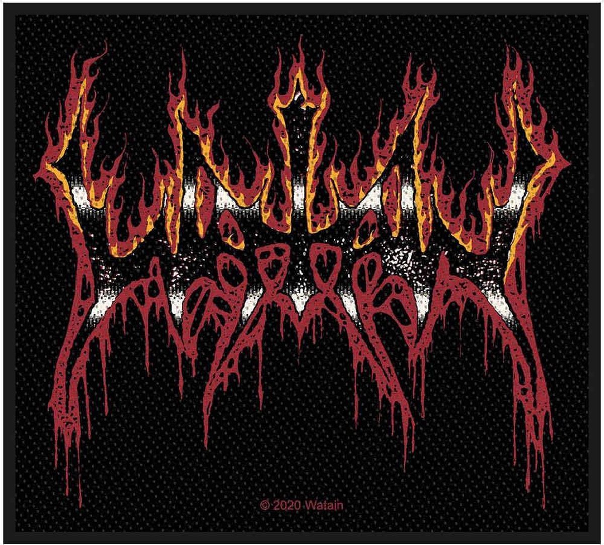 Watain - Flaming Logo Patch - Multicolours