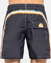 M505 Long Length Swim Shorts with Rainbow Logo