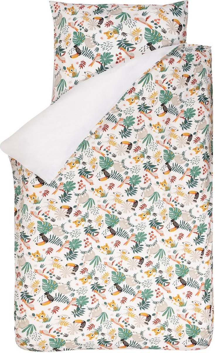 BINK Bedding Dekbedovertrek Zoë 1-persoons 140 x 200/220 cm (+ 1 kussensloop 60 x 70 cm)