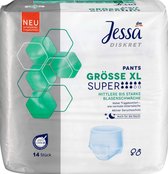 Jessa Diskret Discreet Incontinentiebroekjes Super - Maat XL - voor urineverlies en incontinentie - 14 Stuks