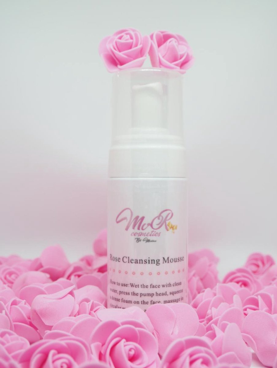 Rose cleansing mousse | cleansing foam | gezichtsreiniger