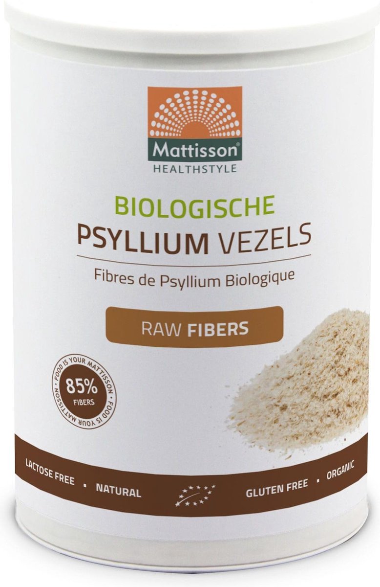 Mattisson Psyllium Biologisch Raw