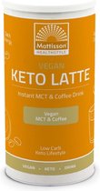 Mattisson - Vegan Keto Latte - Ketogeen - Instant MCT & Koffie Drink - Amaretto Smaak - 200 Gram
