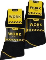 BS - Luxe Comfortabele Sokken - Heren Werksokken - 10 Paar - 39 - 42
