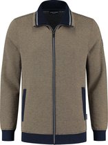 Chris Cayne - Vest met rits - Heren - Trui- Geel gemeleerd - Maat XL