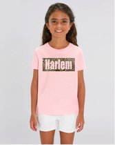 T-Shirt Harlem Luipaard Cotton Pink