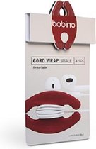 bobino Cord Wrap Small  - 3Pack Warm Colors (Charcoal, Burgundy, Cream)