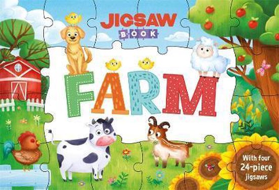 Jigsaw Book: Farm - cover