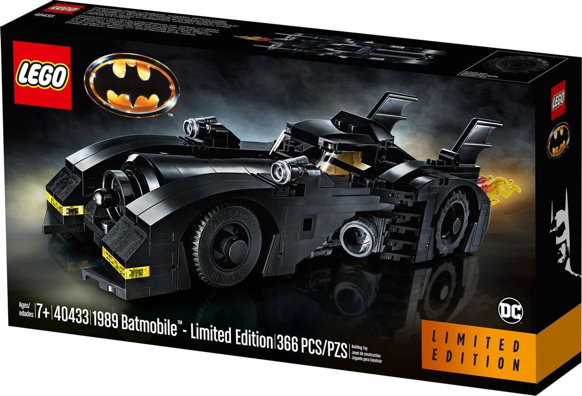 LEGO Batman 1989 Batmobile Limited Edition - 40433 | bol