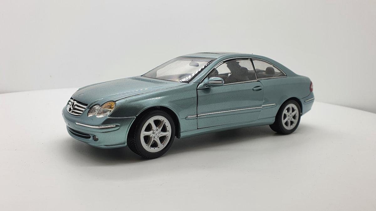 Mercedes-Benz 600 SEC Coupé 1992 Blue Metallic 1/43 Minichamps 940032600