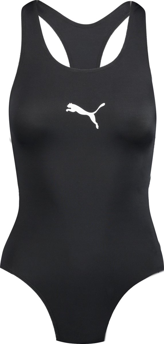 Puma Vrouwen Racerback Badpak - 1 Pack zwart