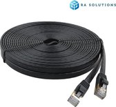 CAT7 Ethernet kabel | LAN kabel | Netwerk kabel | 10000 Mbit/s | 10 Meter | Zwart |