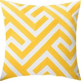 Lucy’s Living Luxe SUN Handgemaakte Sierkussenhoes  - 45 x 45 cm - polyester - wonen - interieur - woonaccessoires