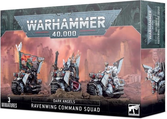 Afbeelding van het spel Warhammer 40.000: Dark Angels - Ravenwing Command Squad