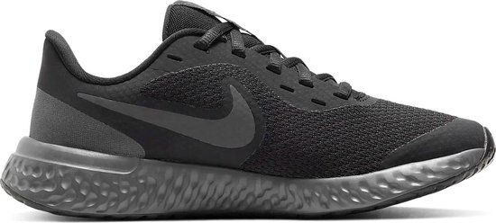 af hebben Christchurch Nauwgezet Nike Revolution 5 jongens sneaker - Zwart zwart - Maat 38,5 | bol.com