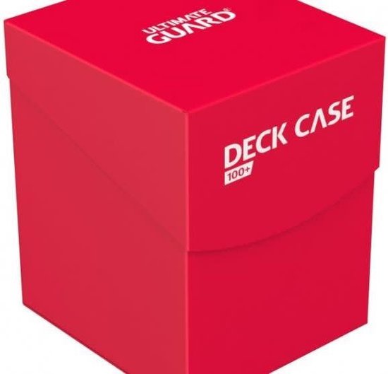 Afbeelding van het spel Ultimate Guard Deck Case 100+ Standard Size Red