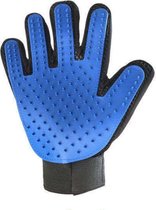 Borstel handschoen - Huisdieren  - Blauw - Rechts