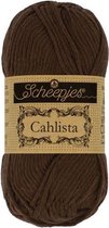 Scheepjes Cahlista- 162 Black Coffee 5x50gr