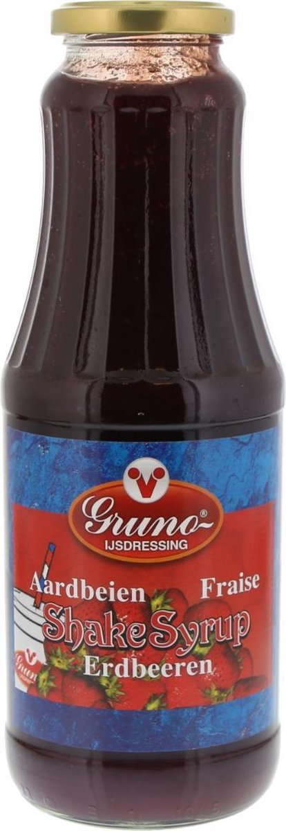 Goedkoopste Gruno Dessert Siroop Aardbei Smaak - 99 cl