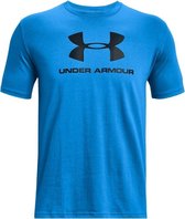 Under Armour Sportstyle Logo Tee 1329590-787, Mannen, Blauw, T-shirt, maat: S EU