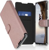 Accezz Xtreme Wallet Booktype Samsung Galaxy A42 hoesje - Rosé Goud
