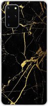 Samsung Galaxy S20 Plus - Smart cover - Transparant - Marmer