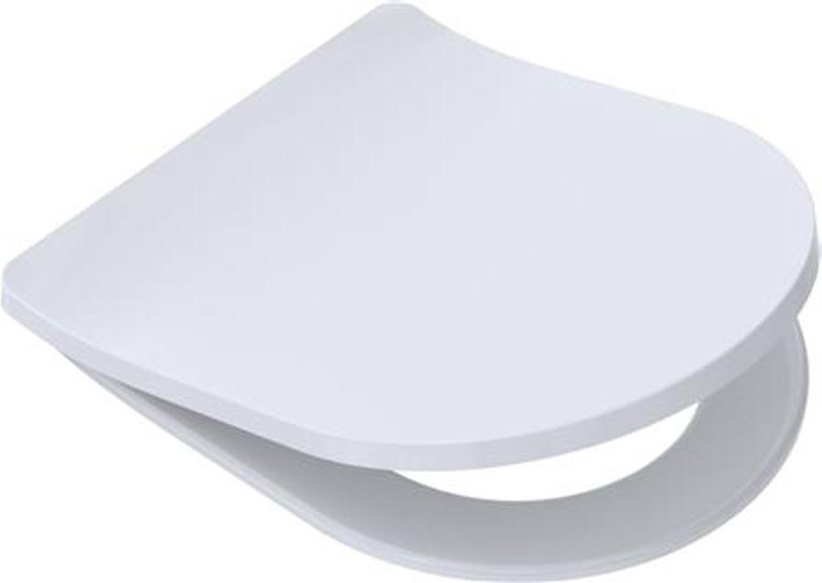 Pagette Subline flat toiletzitting - SoftClose - quick release - wit - 795770202