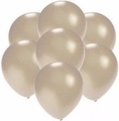 ballonnen zilver grijs, 27cm 50 stuks kindercrea